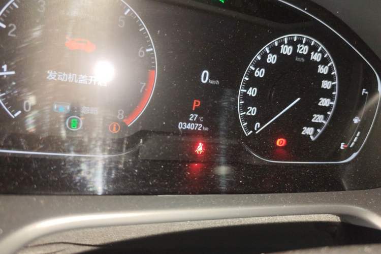 Used Honda Accord 2022 260TURBO Phantom Night · Prestige Edition Odometer Close Up