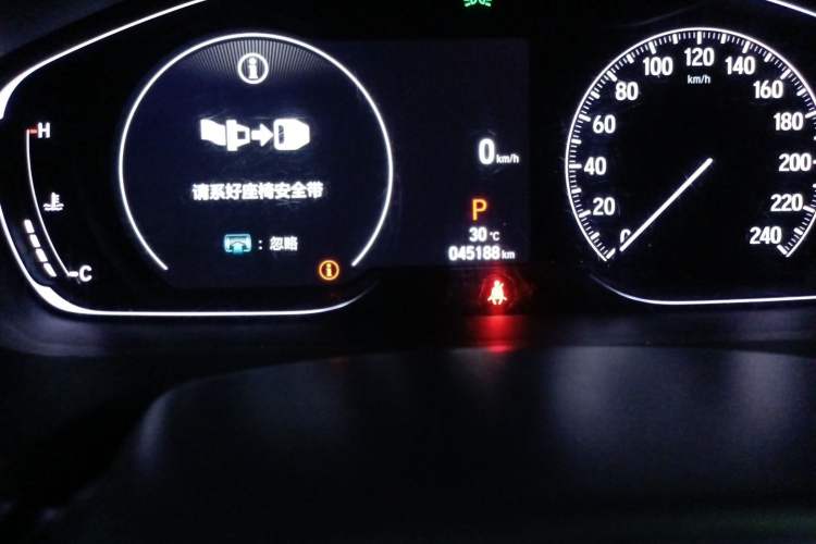 Used Honda Accord 2022 260TURBO Comfort Version Odometer Close Up