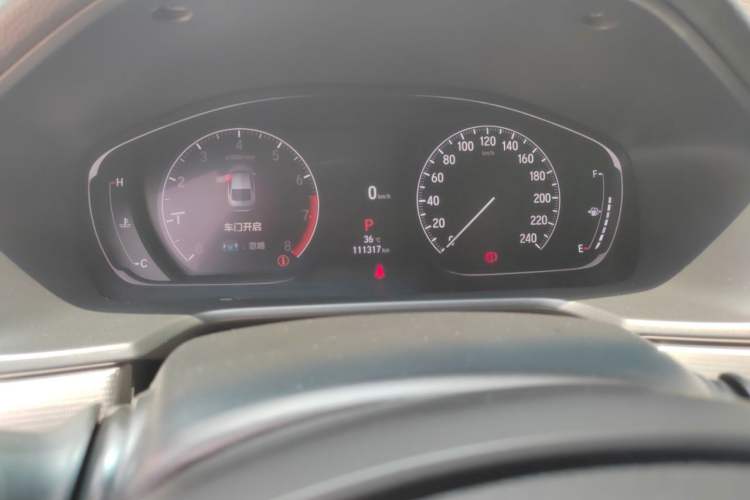 Used Honda Accord 2022 Xing·Hybrid 2.0L Xingling Version Odometer Close Up