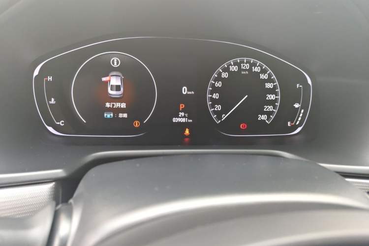Used Honda Accord 2022 260TURBO Luxury Edition Odometer Close Up