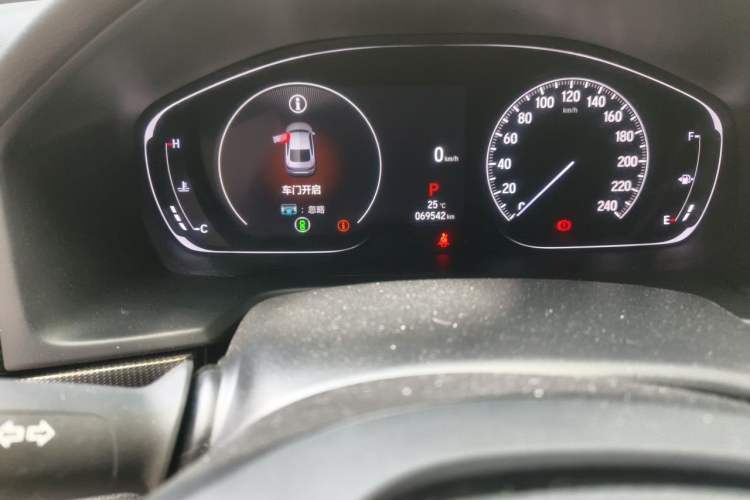Used Honda Accord 2022 260TURBO Phantom Night · Prestige Edition Odometer Close Up