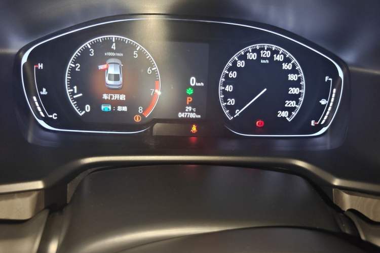 Used Honda Accord 2022 260TURBO Luxury Edition Odometer Close Up