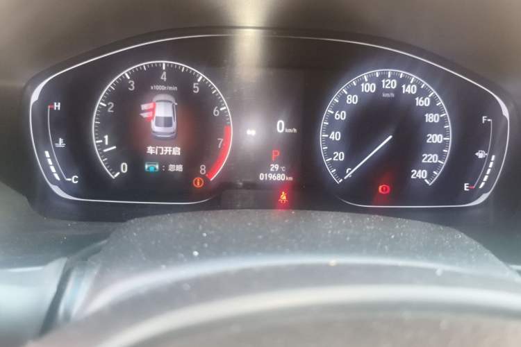 Used Honda Accord 2022 260TURBO Luxury Edition Odometer Close Up