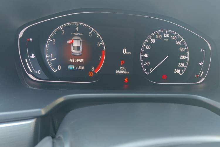 Used Honda Accord 2022 260TURBO Luxury Edition Odometer Close Up