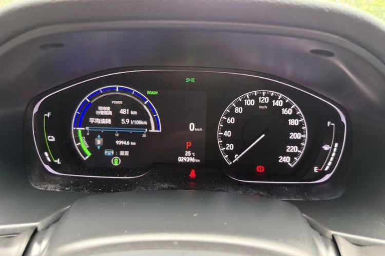 Used Honda Accord 2022 Xing·Hybrid 2.0L Xingling Version Odometer Close Up