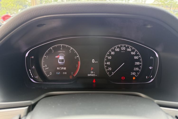Used Honda Accord 2022 260TURBO Luxury Edition Odometer Close Up