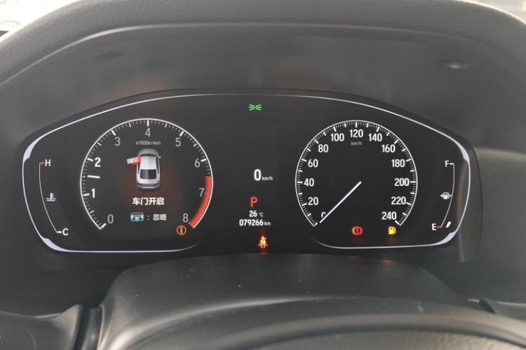 Used Honda Accord 2022 260TURBO Luxury Edition Odometer Close Up