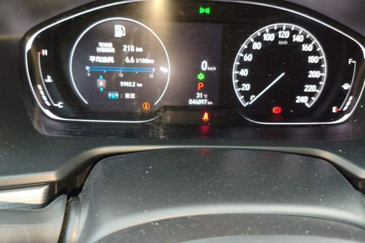 Used Honda Accord 2022 260TURBO Luxury Edition Odometer Close Up