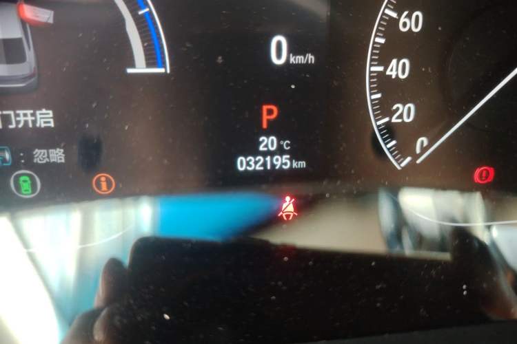 Used Honda Accord 2022 Xing·Hybrid 2.0L Xingling Version Odometer Close Up