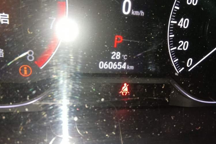 Used Honda Accord 2022 260TURBO Luxury Edition Odometer Close Up