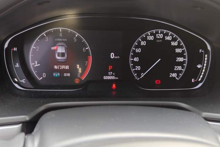 Used Honda Accord 2022 260TURBO Luxury Edition Odometer Close Up