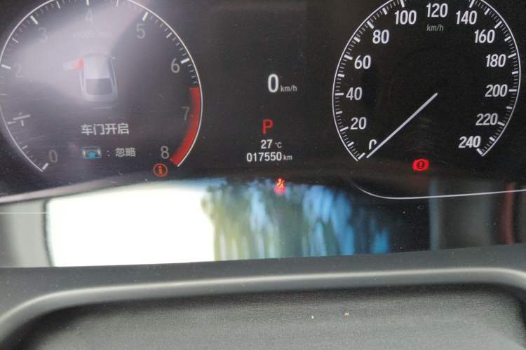 Used Honda Accord 2022 260TURBO Comfort Edition Odometer Close Up