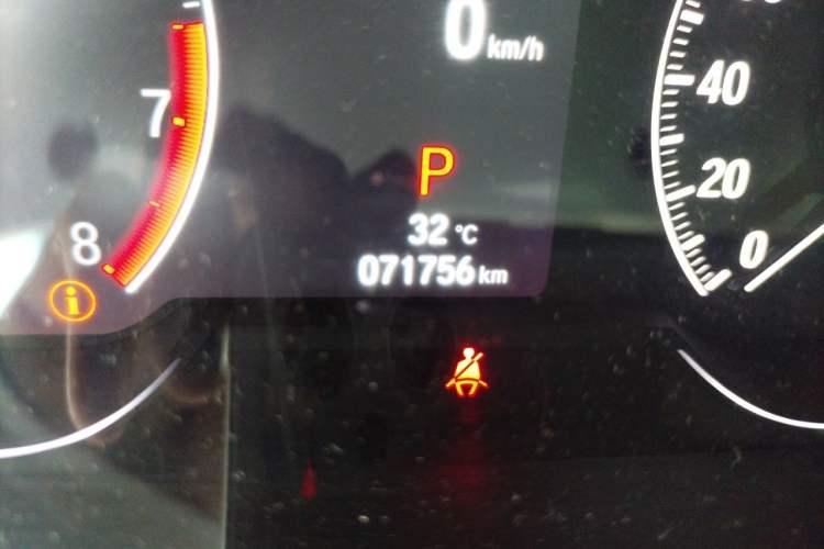 Used Honda Accord 2022 260TURBO Luxury Edition Odometer Close Up