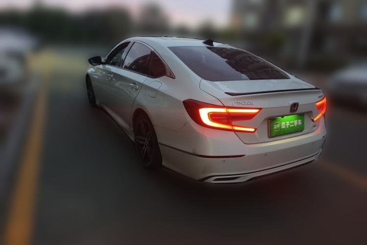 Used Honda Accord 2022 Xing·Hybrid 2.0L Phantom Night·Sharp Intelligence Edition Rear Left 45 Deg