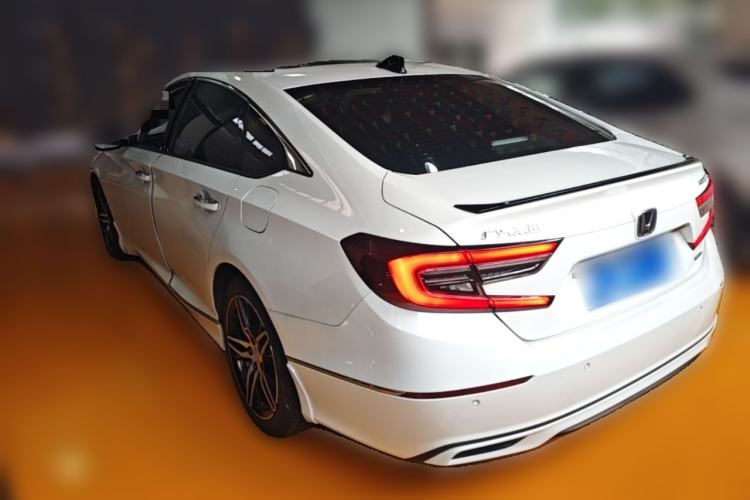 Used Honda Accord 2022 Xing·Hybrid 2.0L Phantom Night·Sharp Intelligence Edition Rear Left 45 Deg
