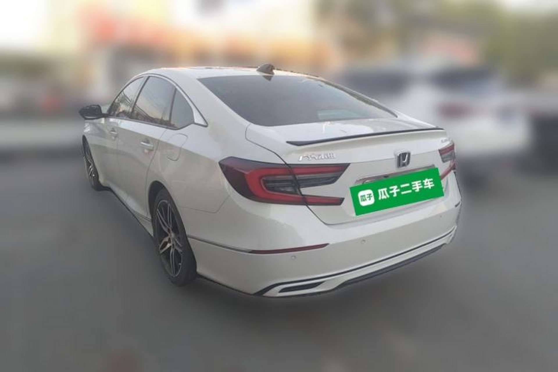 Used Honda Accord 2022 Xing·Hybrid 2.0L Phantom Night·Sharp Intelligence Edition Rear Left 45 Deg