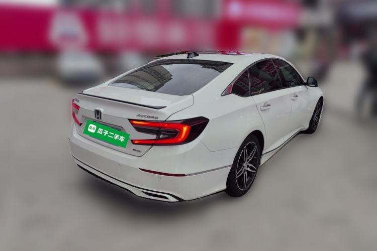 Used Honda Accord 2022 Xing·Hybrid 2.0L Phantom Night·Sharp Intelligence Edition Rear Right 45 Deg