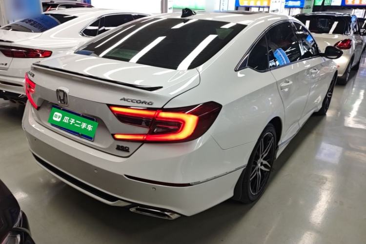 Used Honda Accord 2022 260TURBO Phantom Night · Prestige Edition Rear Right 45 Deg