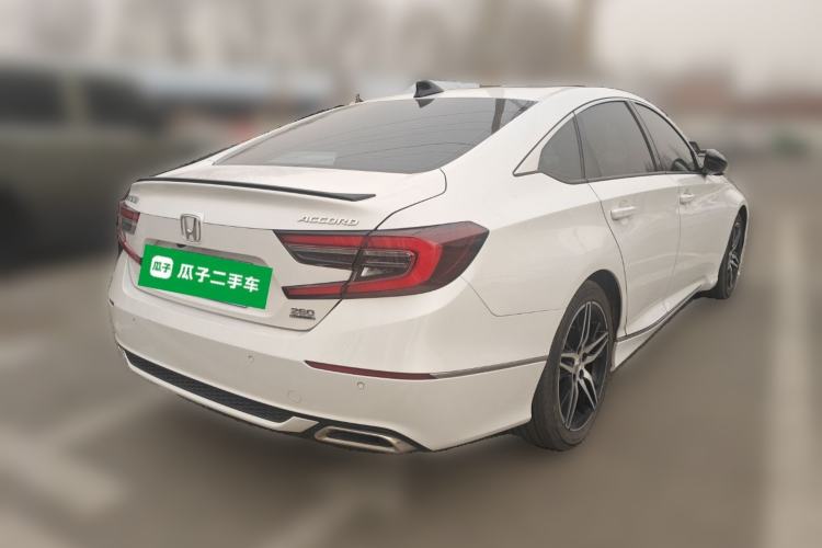 Used Honda Accord 2022 260TURBO Phantom Night · Prestige Edition Rear Right 45 Deg
