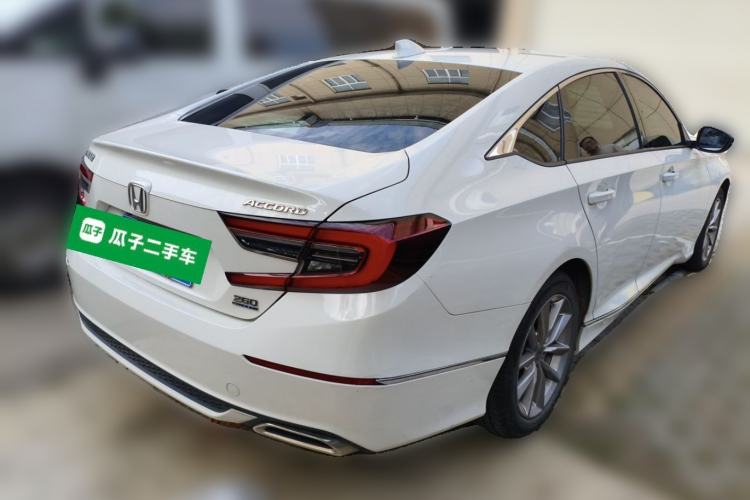 Used Honda Accord 2022 260TURBO Luxury Edition Rear Right 45 Deg