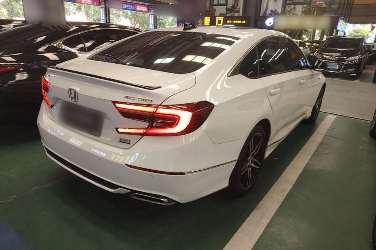 Used Honda Accord 2022 260TURBO Phantom Night · Prestige Edition Rear Right 45 Deg