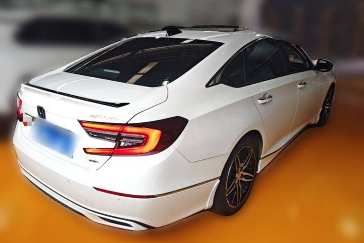 Used Honda Accord 2022 Xing·Hybrid 2.0L Phantom Night·Sharp Intelligence Edition Rear Right 45 Deg