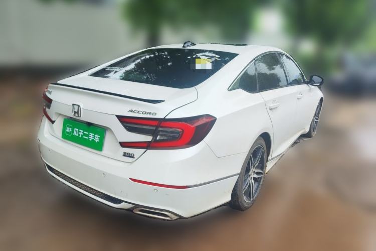 Used Honda Accord 2022 260TURBO Phantom Night · Prestige Edition Rear Right 45 Deg