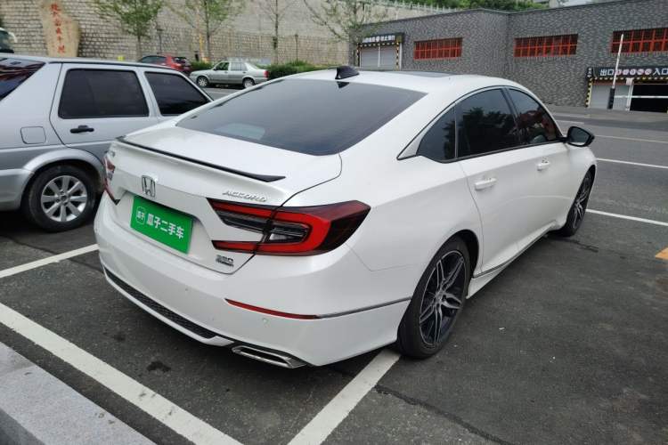 Used Honda Accord 2022 260TURBO Phantom Night · Prestige Edition Rear Right 45 Deg