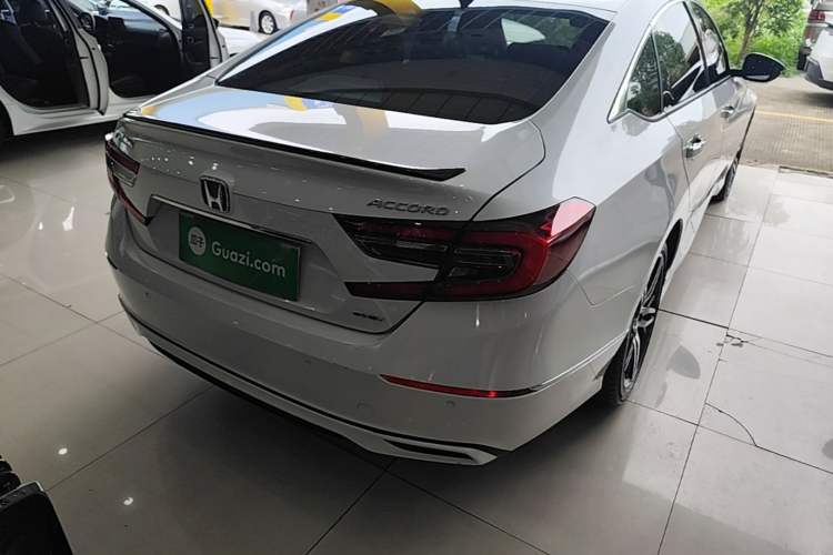 Used Honda Accord 2022 Xing·Hybrid 2.0L Phantom Night·Sharp Intelligence Edition Rear Right 45 Deg