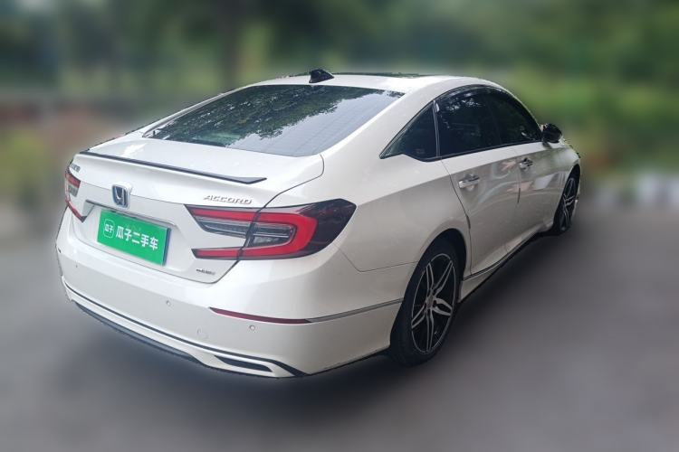 Used Honda Accord 2022 Xing·Hybrid 2.0L Phantom Night·Sharp Intelligence Edition Rear Right 45 Deg