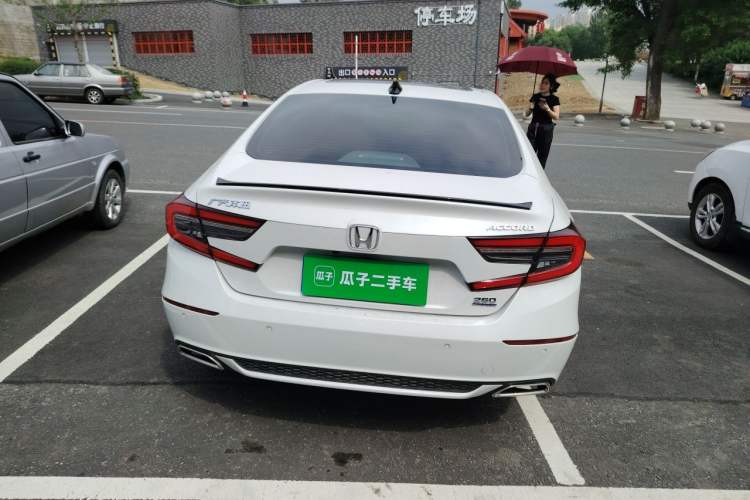 Used Honda Accord 2022 260TURBO Phantom Night · Prestige Edition Rear