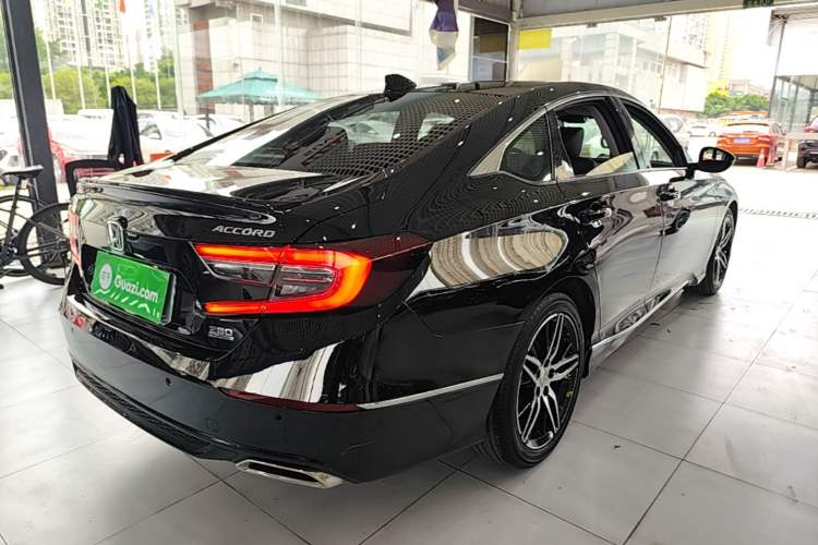 Used Honda Accord 2022 260TURBO Phantom Night · Prestige Edition Rear Right 45 Deg