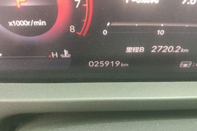 Used Honda Accord 2023 260TURBO Smart Enjoyment Version Odometer Close Up