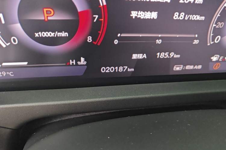 Used Honda Accord 2023 260TURBO Excellence Edition Odometer Close Up