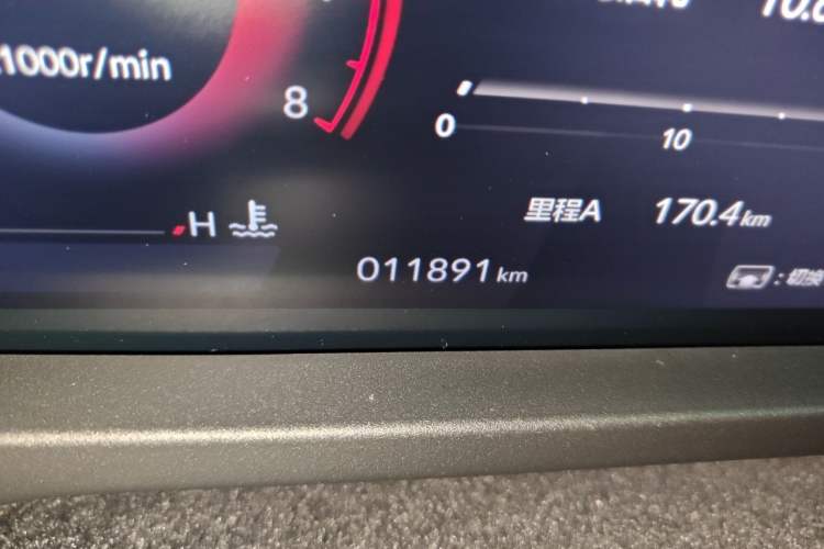 Used Honda Accord 2023 260TURBO Smart Enjoyment Version Odometer Close Up