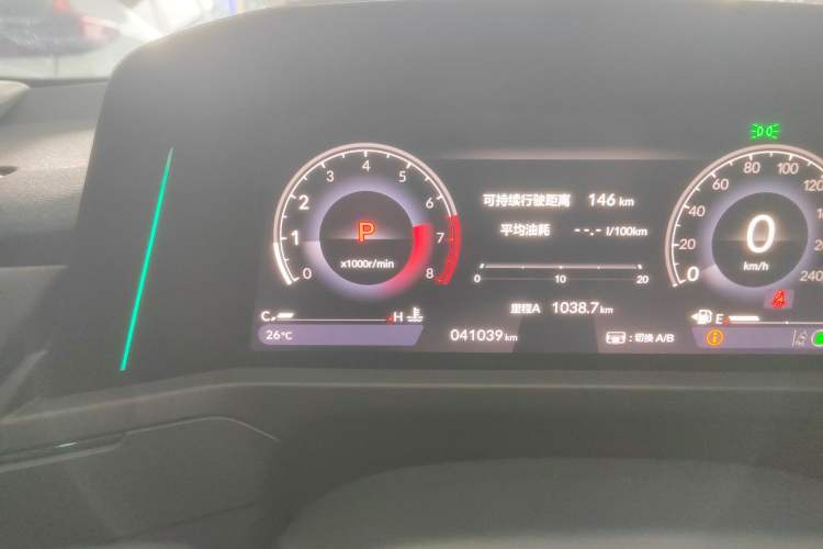 Used Honda Accord 2023 260TURBO Smart Enjoyment Version Odometer Close Up