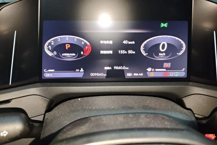 Used Honda Accord 2023 260TURBO Smart Enjoyment Version Odometer Close Up