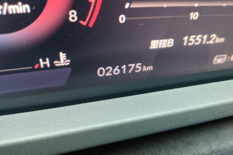Used Honda Accord 2023 260TURBO Excellence Edition Odometer Close Up