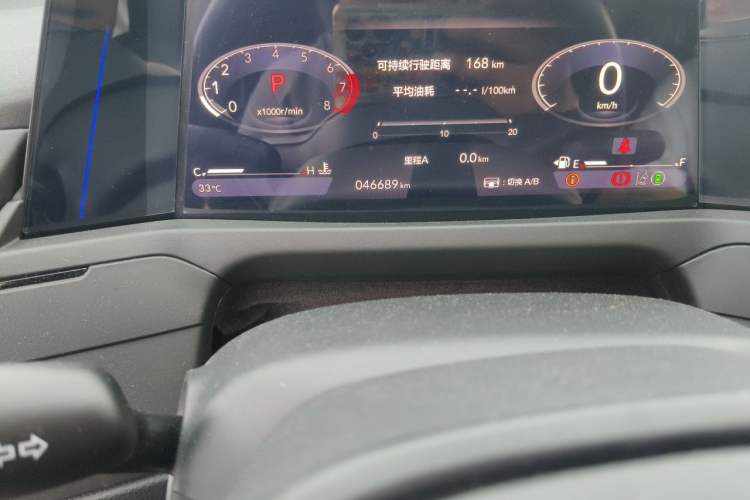 Used Honda Accord 2023 260TURBO Smart Enjoyment Version Odometer Close Up