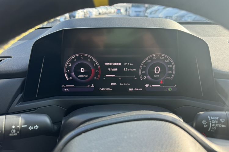 Used Honda Accord 2023 260TURBO Smart Enjoyment Version Odometer Close Up