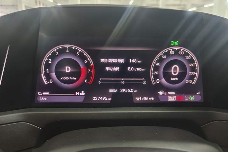 Used Honda Accord 2023 260TURBO Smart Enjoyment Version Odometer Close Up