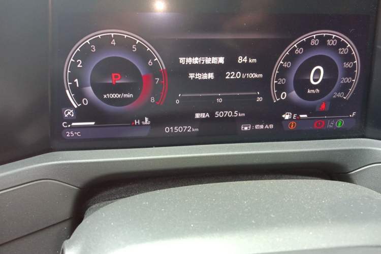 Used Honda Accord 2023 260TURBO Smart Enjoyment Version Odometer Close Up