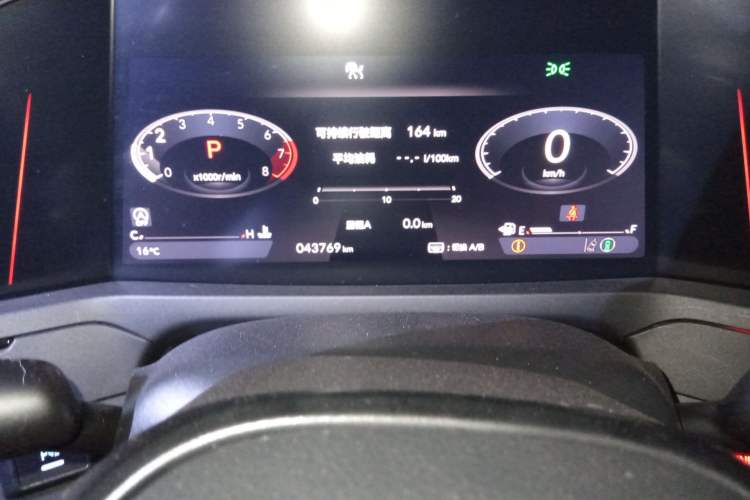 Used Honda Accord 2023 260TURBO Smart Enjoyment Version Odometer Close Up