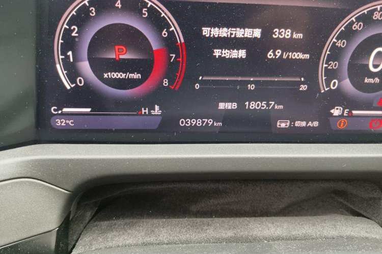 Used Honda Accord 2023 260TURBO Excellence Edition Odometer Close Up
