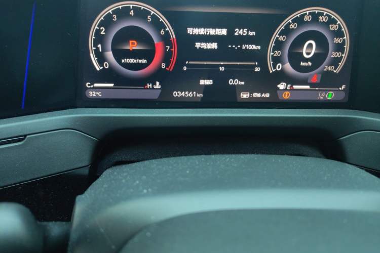Used Honda Accord 2023 260TURBO Excellence Edition Odometer Close Up