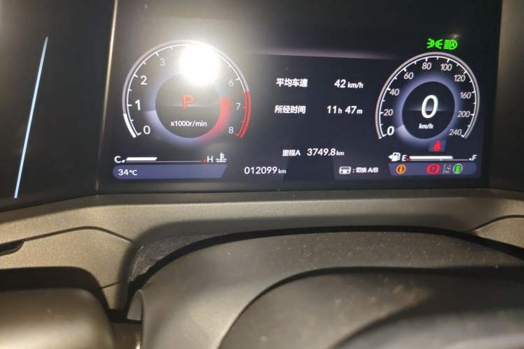 Used Honda Accord 2023 260TURBO Smart Enjoyment Version Odometer Close Up