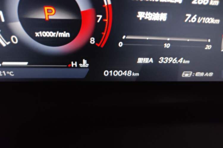 Used Honda Accord 2023 260TURBO Smart Enjoyment Version Odometer Close Up