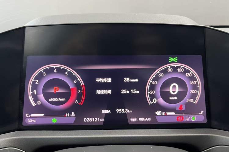 Used Honda Accord 2023 260TURBO Smart Enjoyment Version Odometer Close Up