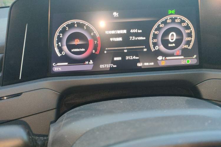 Used Honda Accord 2023 260TURBO Smart Enjoyment Version Odometer Close Up