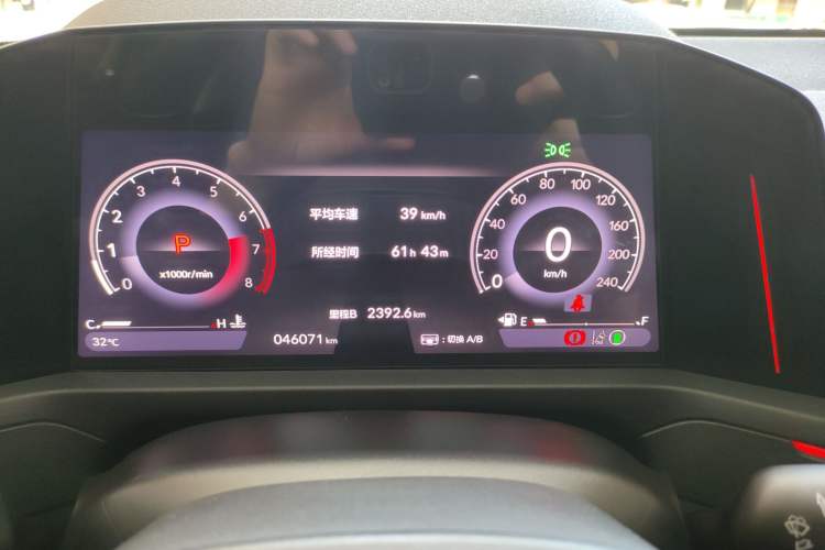 Used Honda Accord 2024 260TURBO Luxury Edition Odometer Close Up